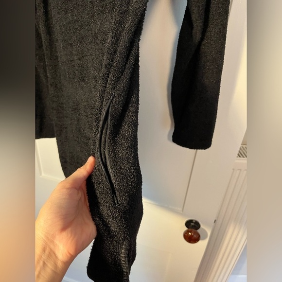 Wooly Bully Wear Colorado Very Soft Black Tunic Sweater Size Large - Picture 3 of 4